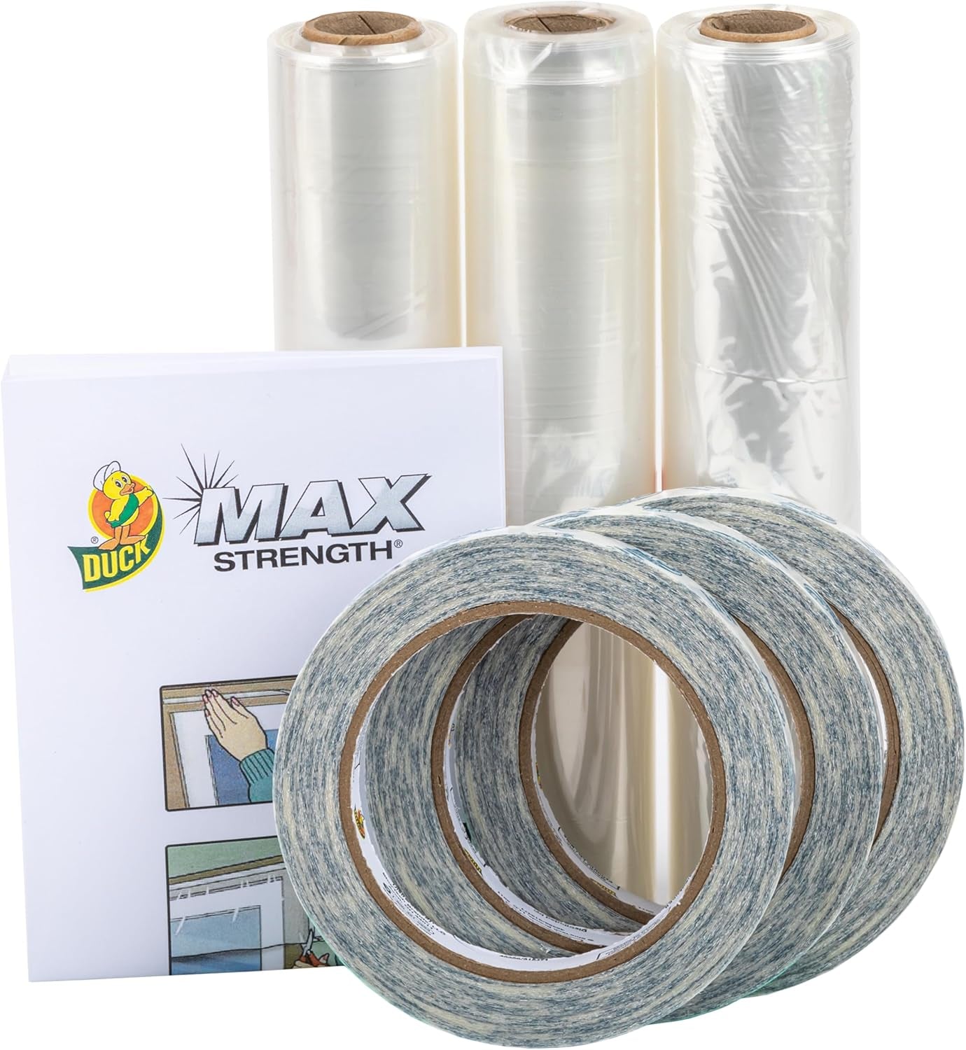 Duck Brand Window Insulation Kit – 15 Pack- 3’ X 5’ Windows