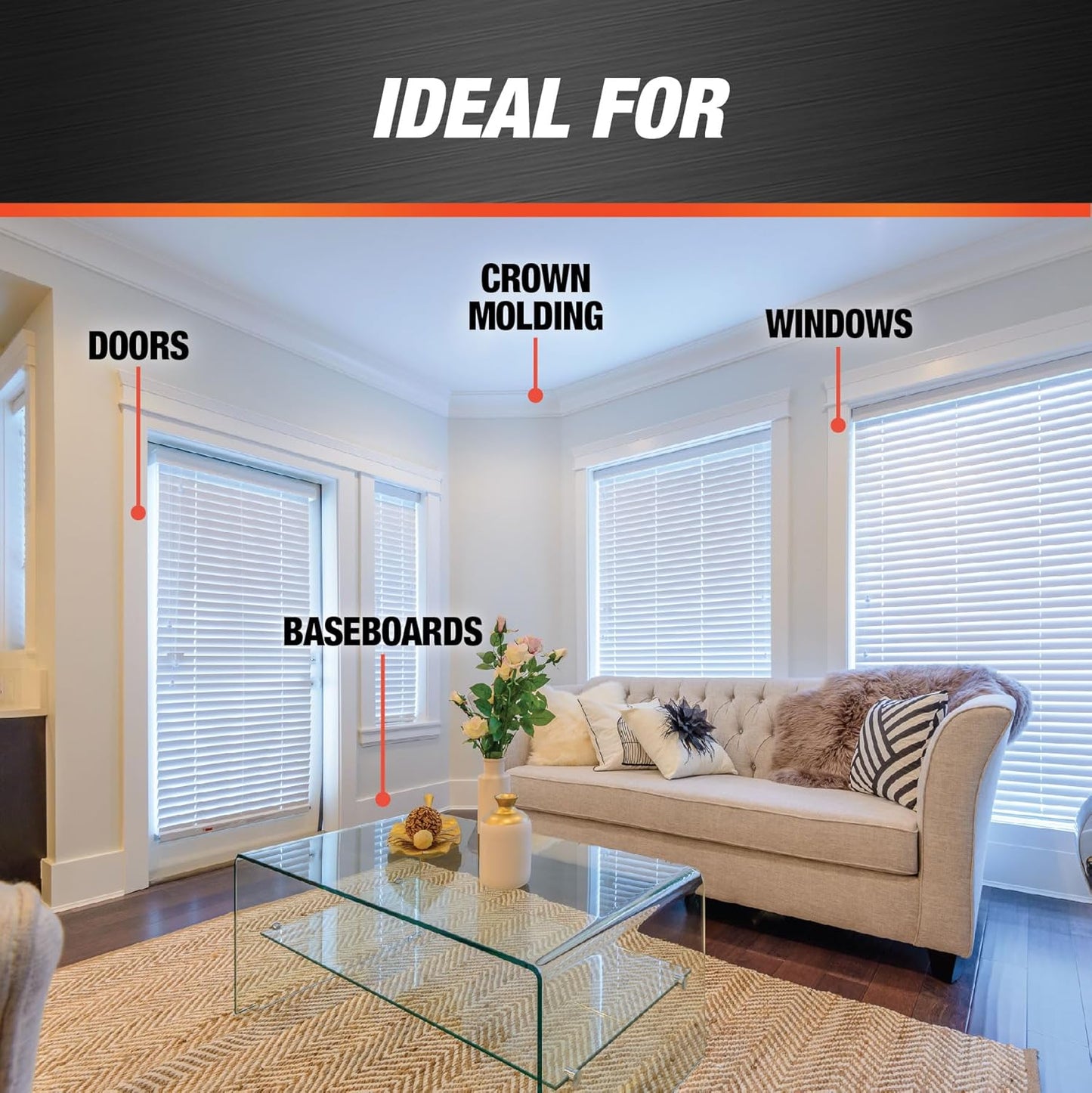 Dap Dynaflex Clear Caulk Premium - Window, Door, and Trim Sealant