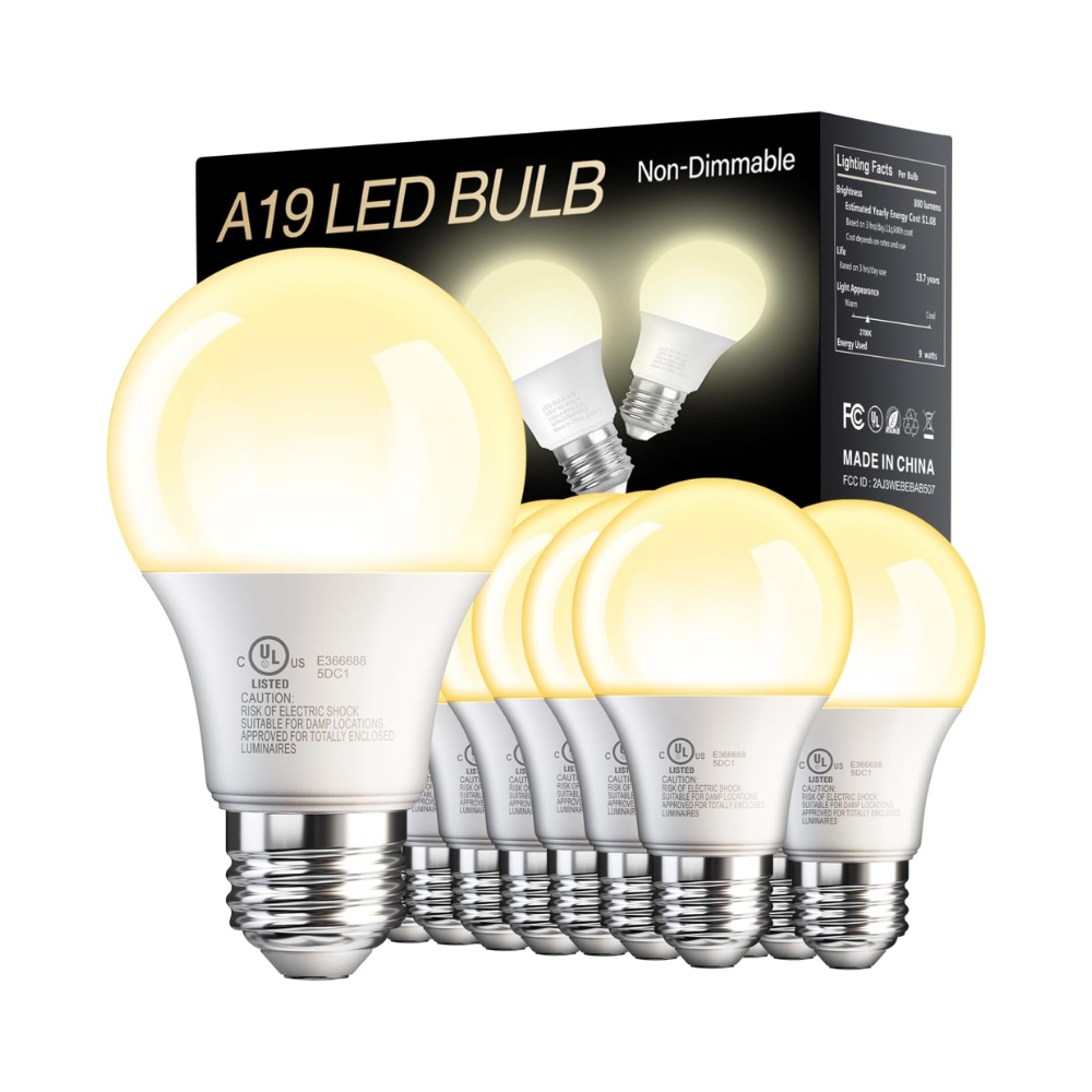 LED Light Bulbs 60W Equivalent