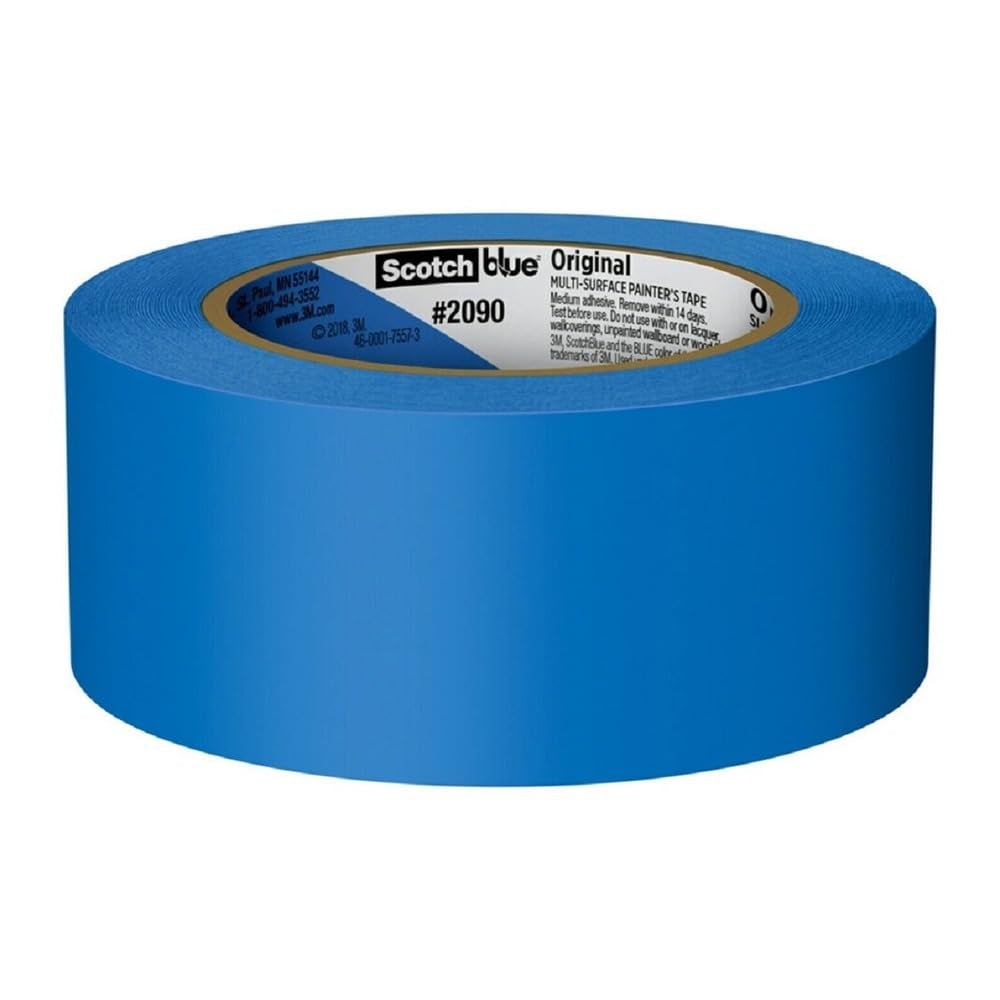 Painter'S Tape Original Multi-Surface Painter'S Tape, 1.88 In. X 60 Yds, Blue, Paint Tape Protects Surfaces & Removes Easily, Painting Tape for Indoor and Outdoor Use (2090-48NC)