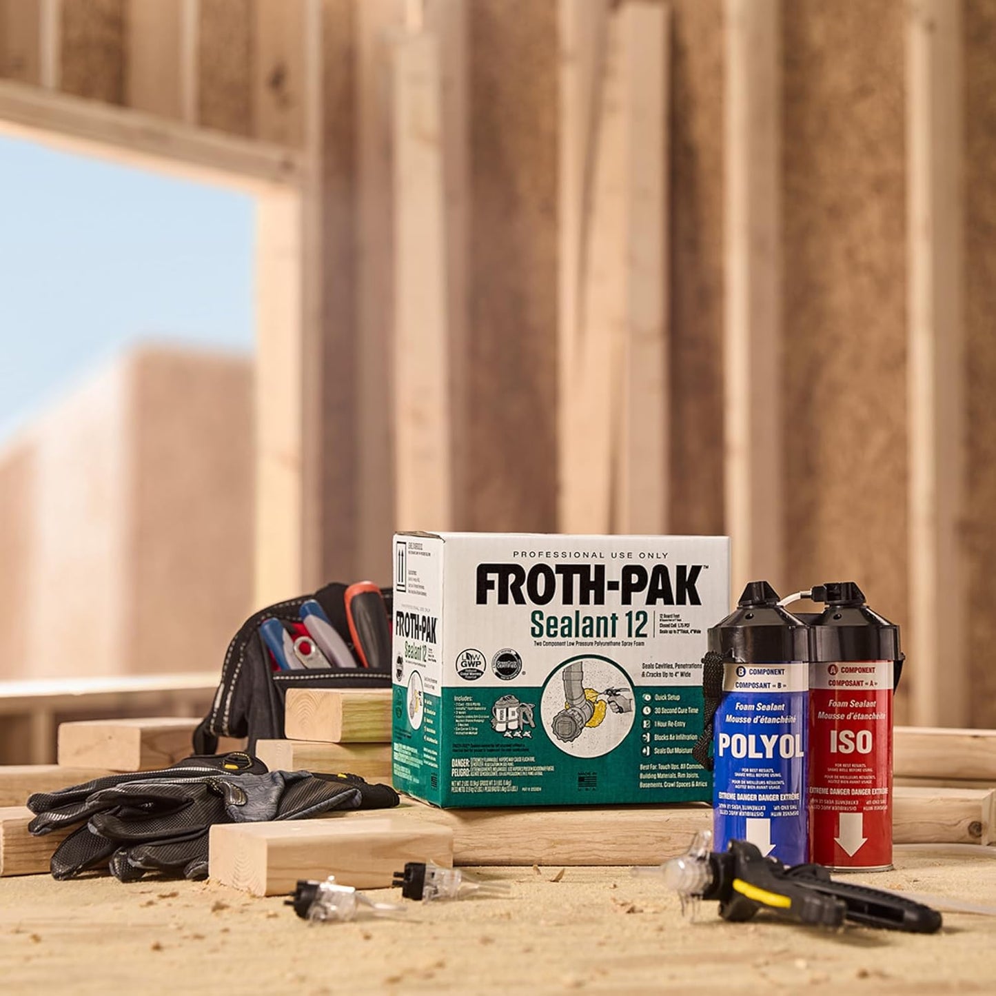 Froth-Pak Closed Cell Spray Foam