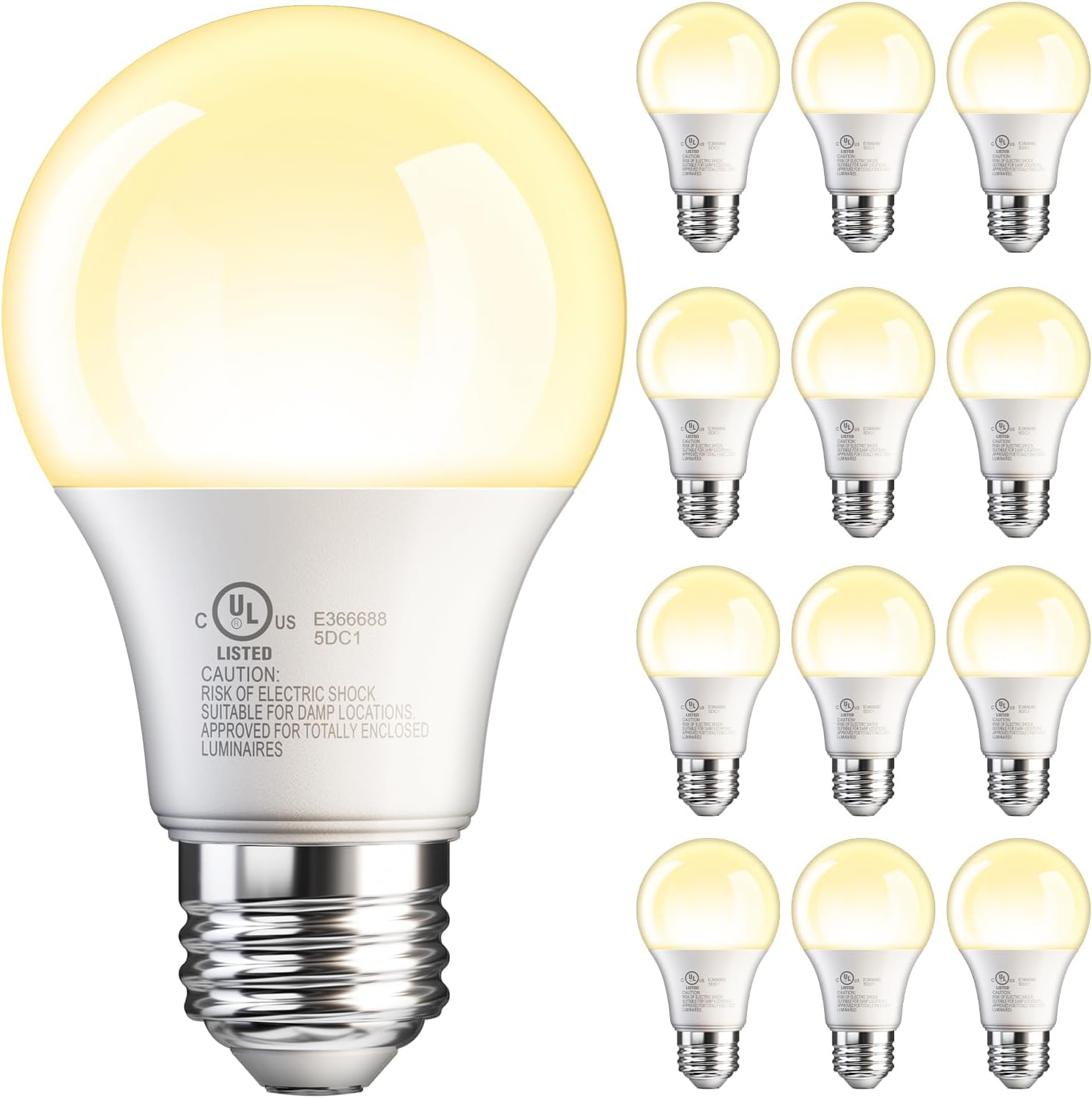 LED Light Bulbs 60W Equivalent