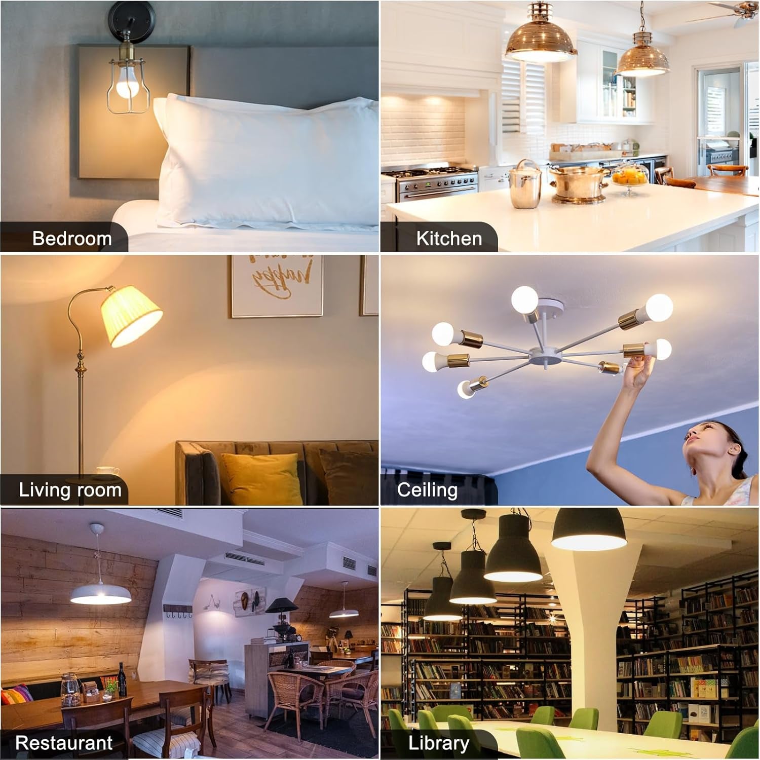 LED Light Bulbs 60W Equivalent