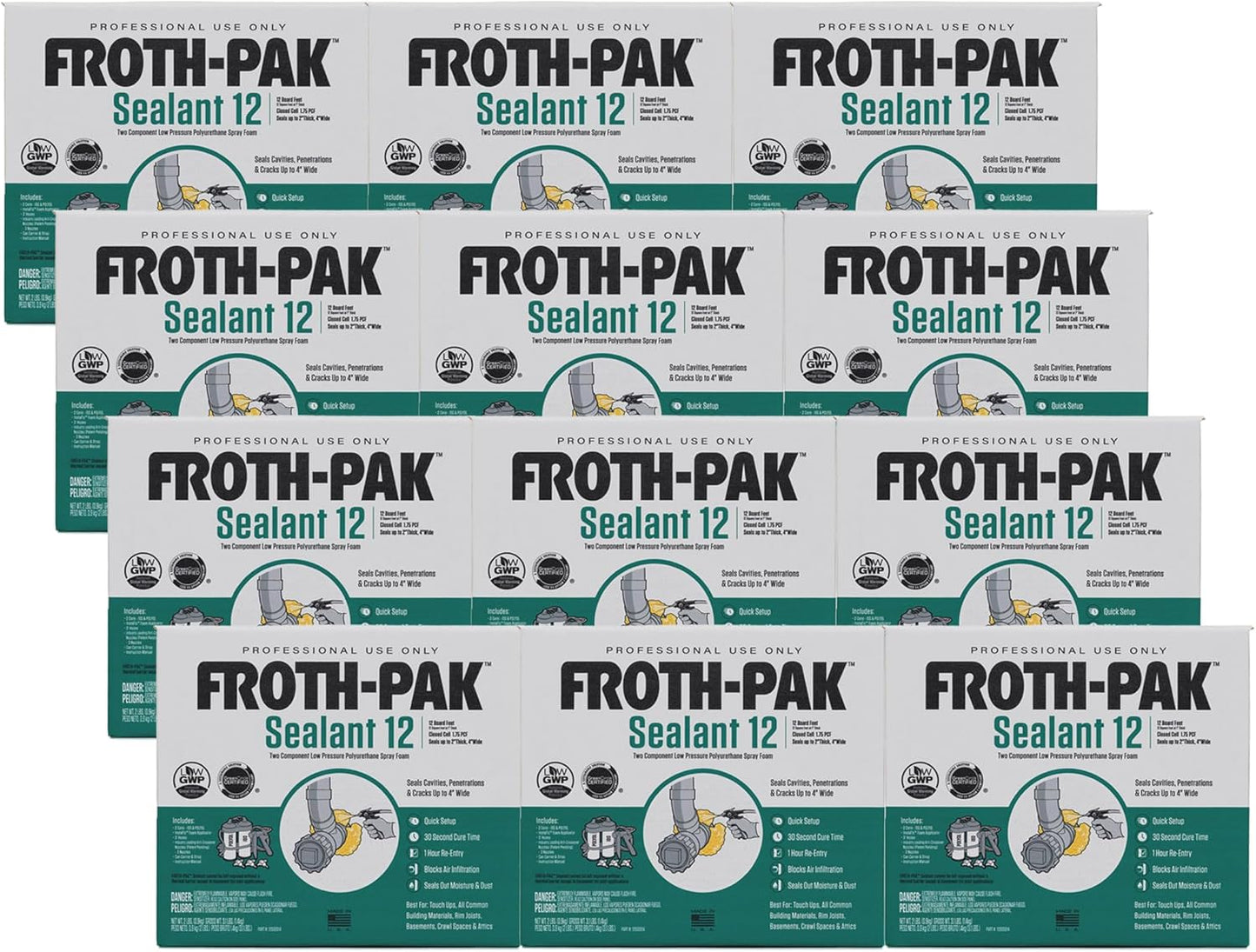 Froth-Pak Closed Cell Spray Foam