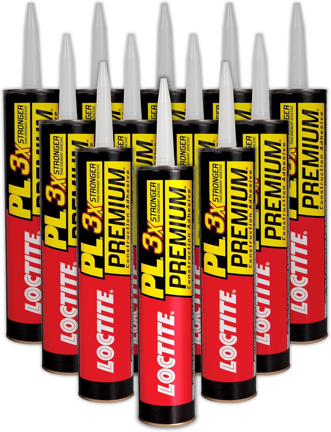 Locktite PL Premium Polyurethane Construction Adhesive Glue-  6 Pack