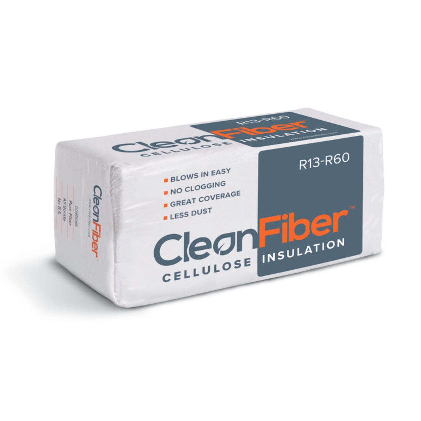 Cellulose Insulation- Clean Fiber 25lb Bag