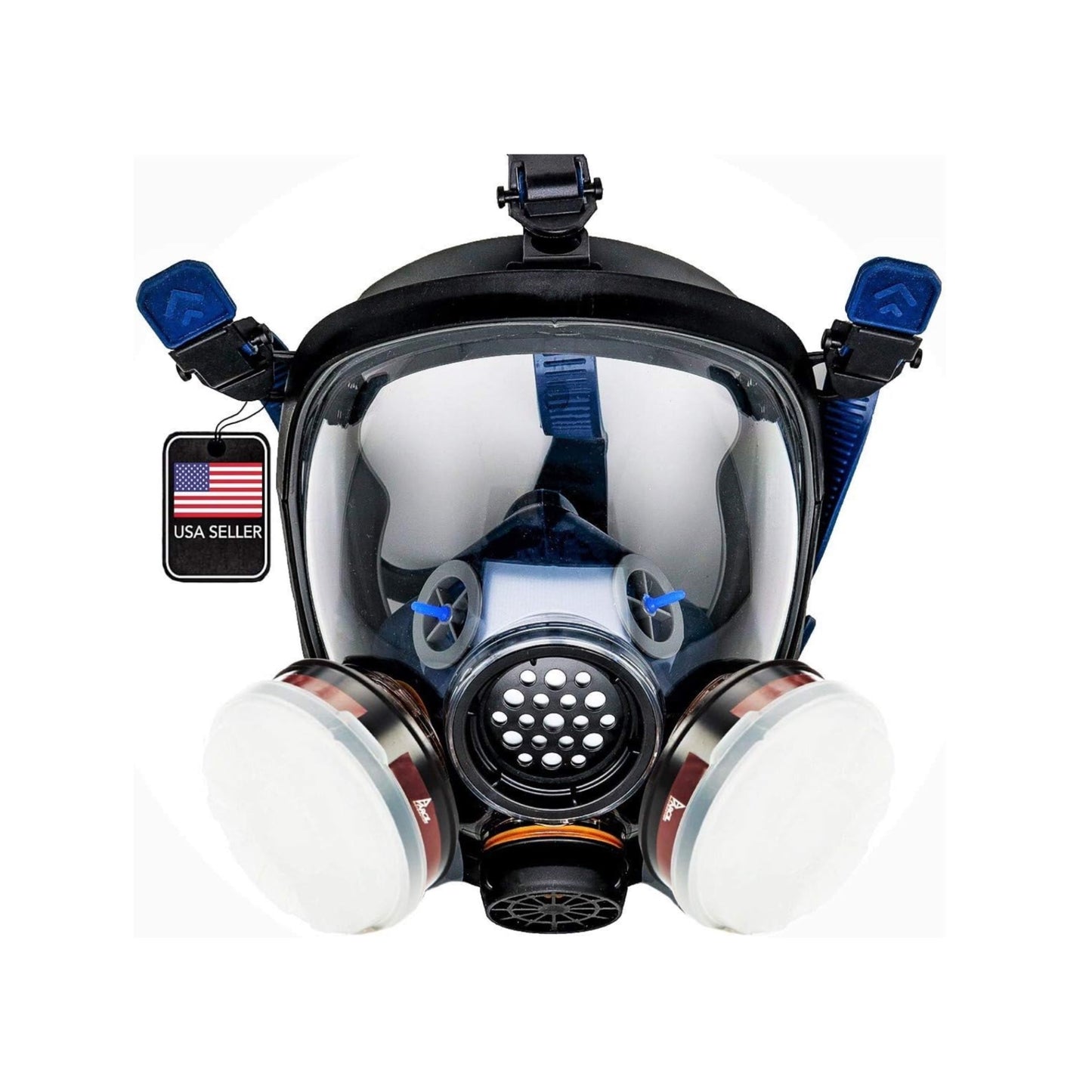 Gas and Chemical Full Face Respirator - Professional Level